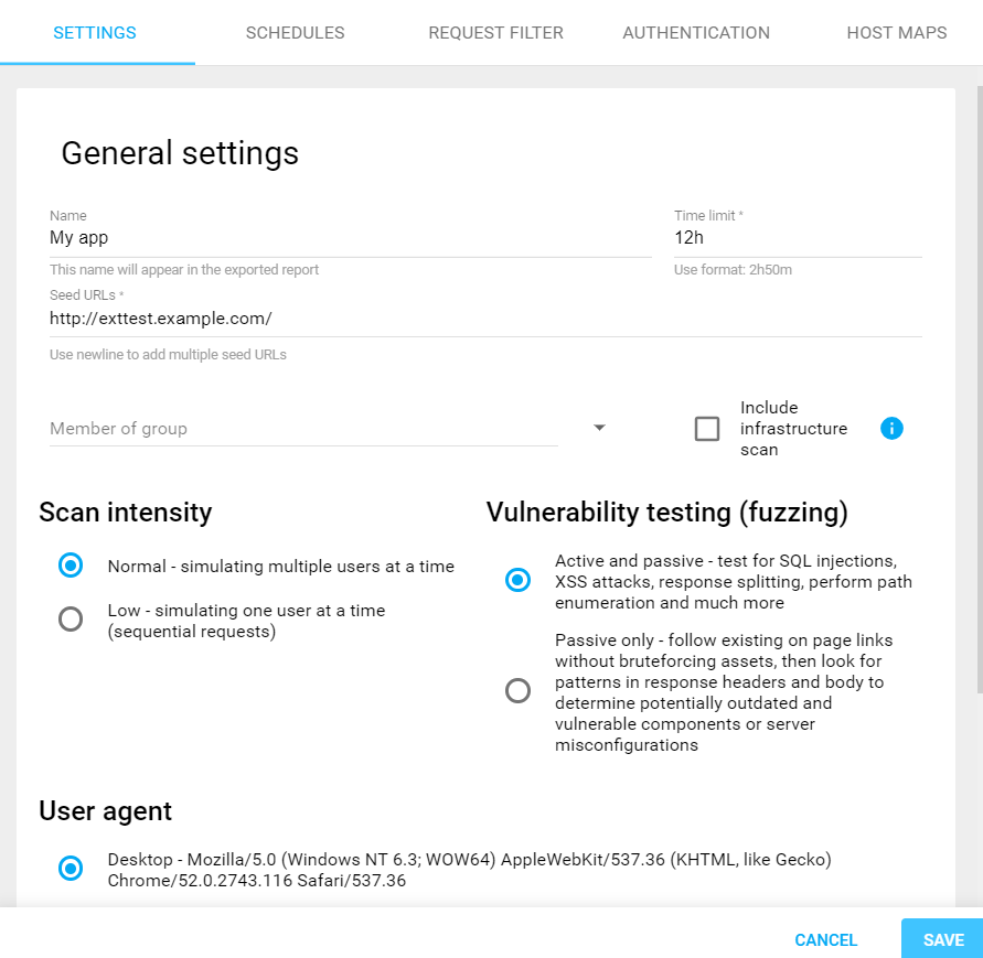 General Settings