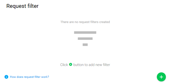 Request Filter
