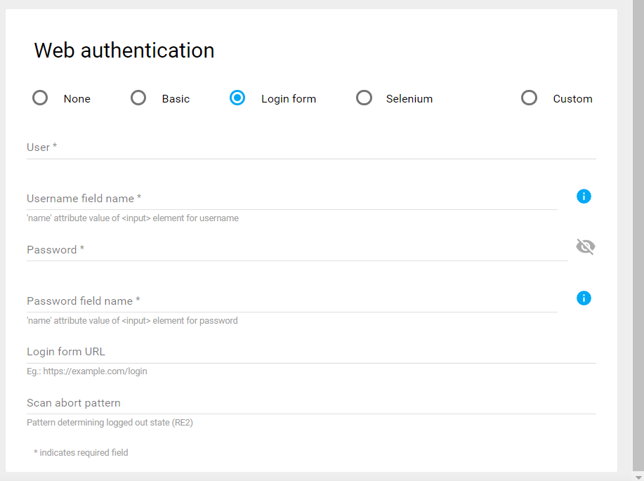 Login Form