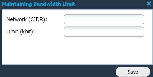 HIAB Maintaining Bandwidth Limit