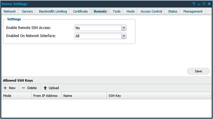 HIAB Remote SSH