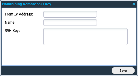 HIAB Maintaining Remote SSH Key