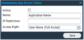 Maintaining App Access Token