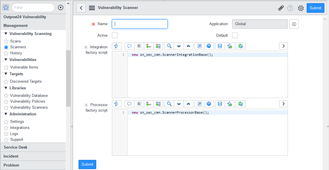 Outpost24 Vulnerability Integration