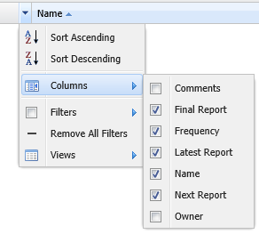 Select Columns