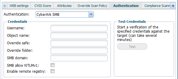 CyberArk SMB Authentication 