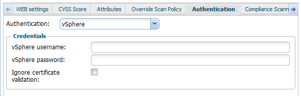 vSphere Authentication 