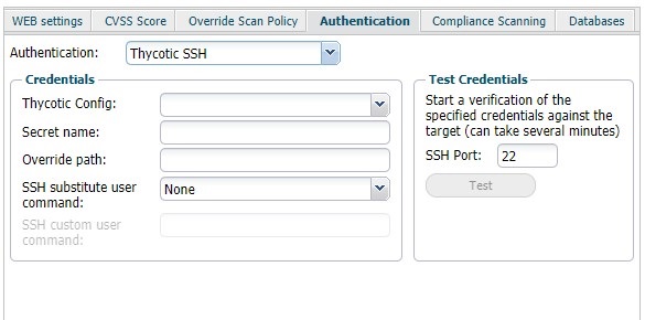 Thycotic SSH Authentication 