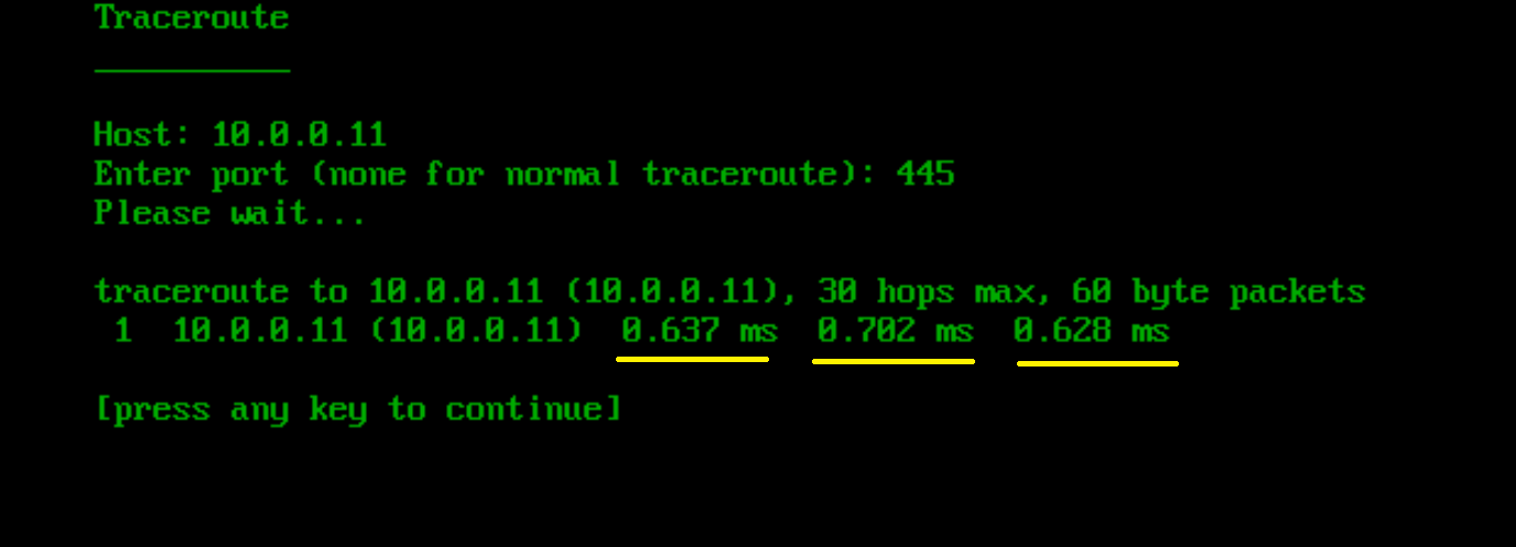 HIAB Console Tracerout Live and Open