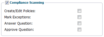 Compliance Scanning