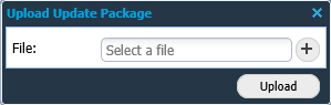 Upload update package