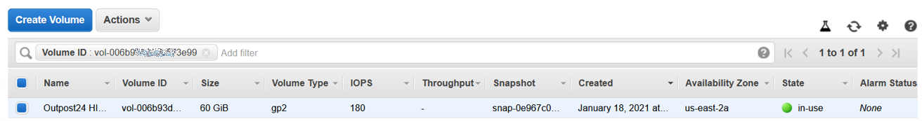 Elastic Block Store - Volumes.