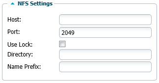 NFS Settings