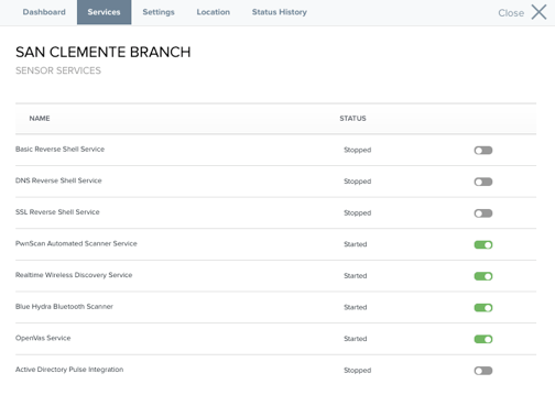 Realtime wireless discovery service