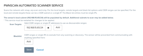 PwnScan Automated Scanner Service