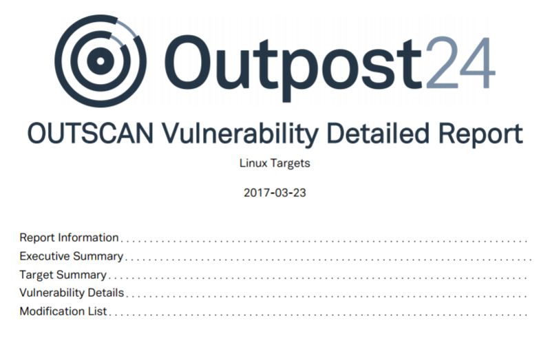 Vulnerability Detailed Report
