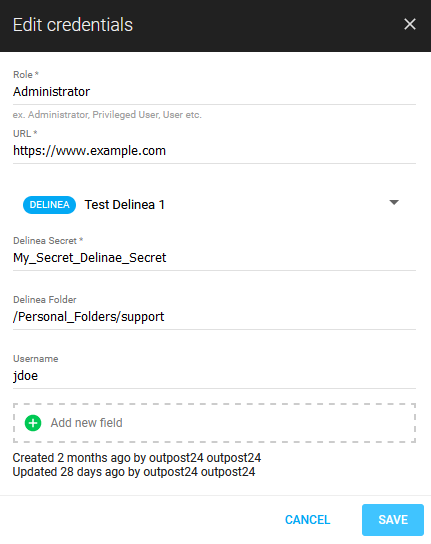 Portal_Integration_Delinea_Edit_Credentials.png